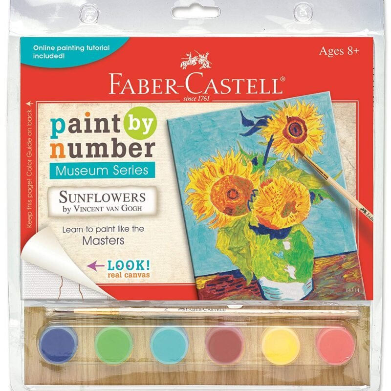 Creativity for Kids 14314 Paint By Number Museum Series-Sunflowers