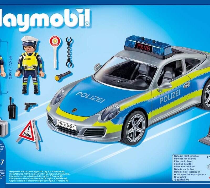 Playmobil Porsche 911 Carrera 4S Police