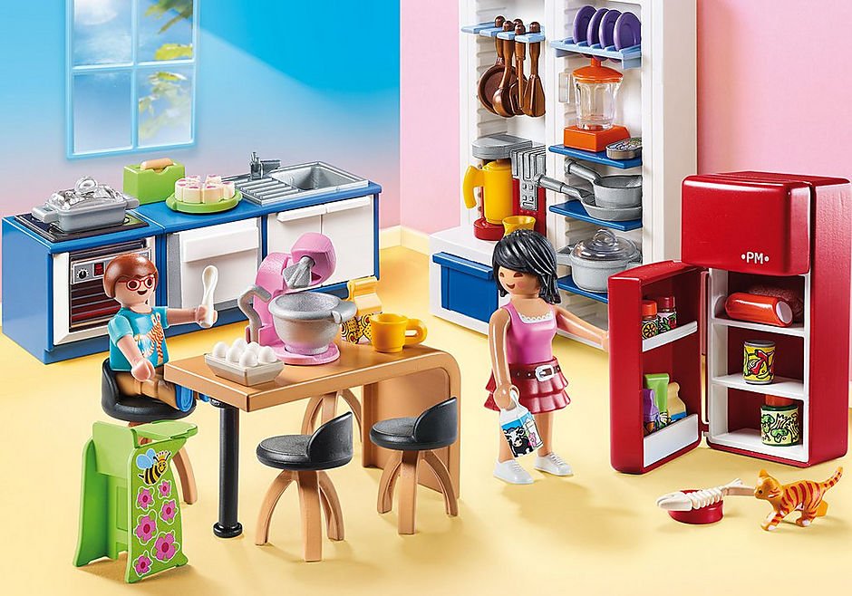 Playmobil Dollhouse - Family Kitchen