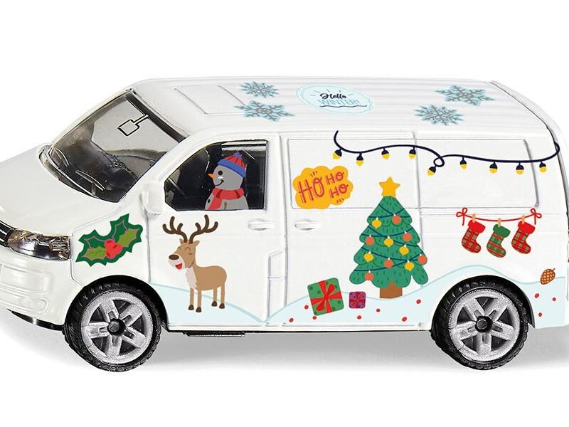 SIKU 6505 Craftwork Model VW T5 Snowman