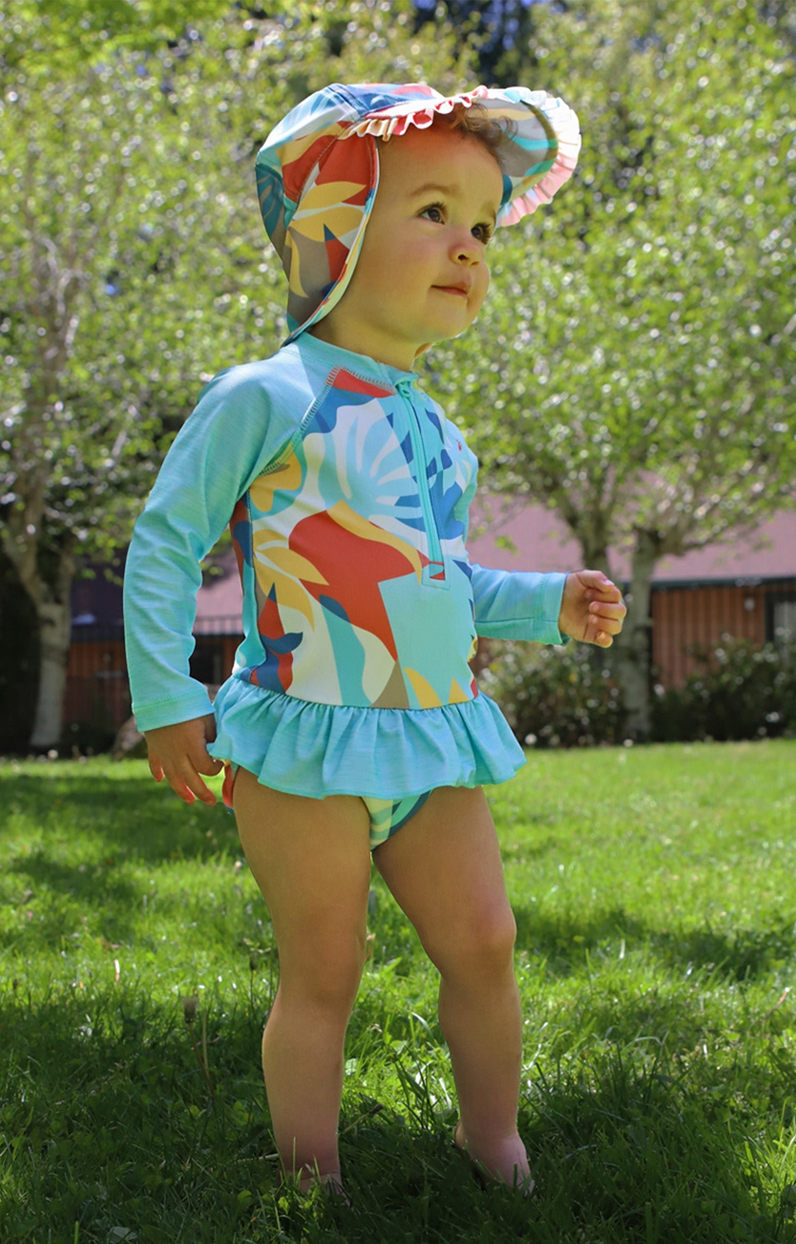Baby Girl's Swim Flap Hat